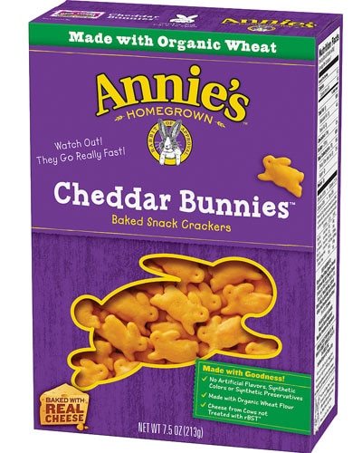 Annie's Cheddar Bunnies Baked Snacks