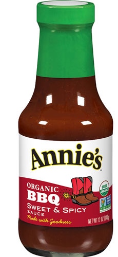 Annie's Organic BBQ Sauce Sweet & Spicy -- 12 fl oz