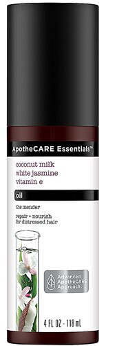 ApotheCARE Essentials The Mender Hair Oil Coconut Milk White Jasmine -- 4 fl oz