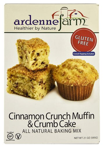 Ardenne Farm All Natural Gluten Free Baking Cake &amp; Muffin Mix Cinnamon Crunch &amp; Crumb -- 21 oz
