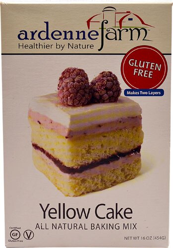 Ardenne Farm All Natural Gluten Free Baking Mix Yellow Cake -- 16 oz