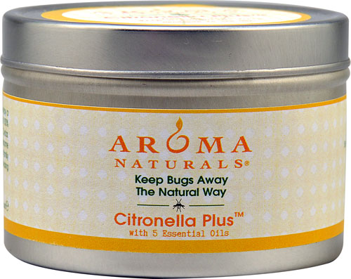 Aroma Naturals Citronella Plus™ 5 Essential Oils -- 1 Candle