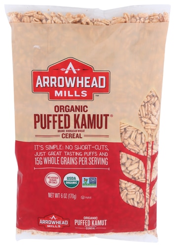 Arrowhead Mills Organic Puffed Kamut Cereal