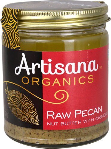 Artisana Organics Raw Pecan Nut Butter with Cashews -- 8 oz
