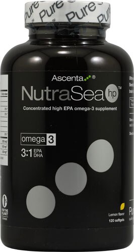 Ascenta NutraSea HP™ Lemon -- 120 Softgels