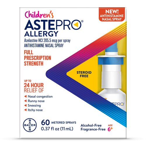 Astepro Children's Allergy Antihistamine Nasal Spray 60 Metered Sprays -- 1 Bottle