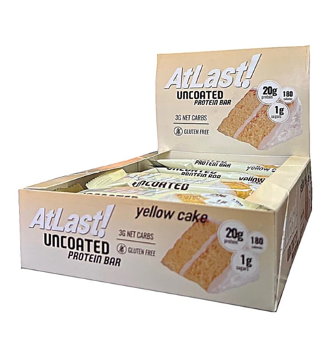 AtLast! Protein Bar Yellow Cake