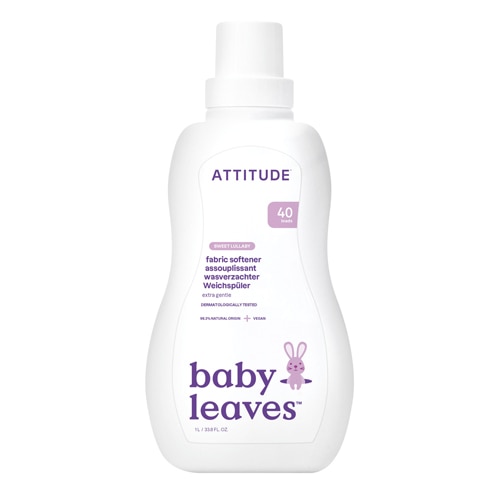 Attitude Baby Leaves Fabric Softener 40 Loads Sweet Lullaby