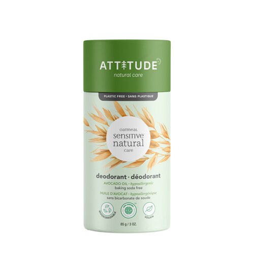 Attitude Baking Soda Free Deodorant Avocado Oil -- 3 oz