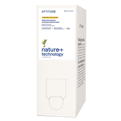 Attitude Bathroom Cleaner Eco Refill Citrus Zest