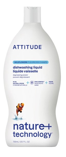 Attitude Dishwashing Liquid Wildflowers