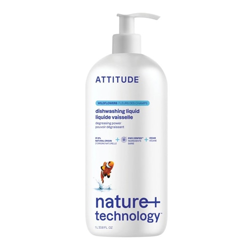 Attitude Dishwashing Liquid - Wildflowers