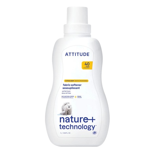 Attitude Fabric Softener Citrus Zest 40 Loads