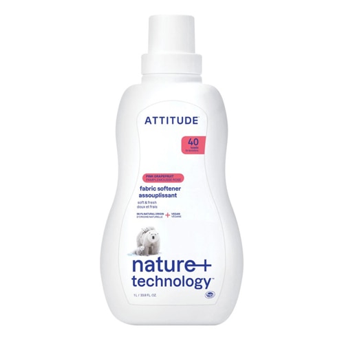 Attitude Fabric Softener Pink Grapefruit 40 Loads