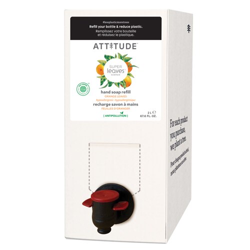 Attitude Hand Soap Refill Orange Leaves