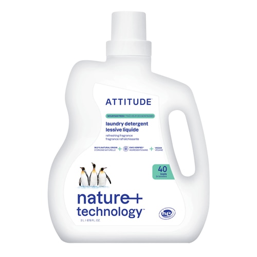 Attitude Liquid Laundry Detergent 40 Loads Mountain Fresh