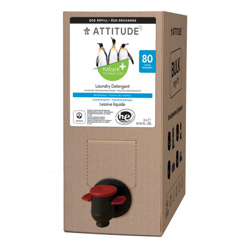 Attitude Liquid Laundry Detergent HE Wildflowers