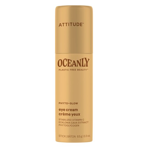 Attitude Oceanly Phyto-Glow Radiance Solid Eye Cream with Vitamin C -- 1 oz