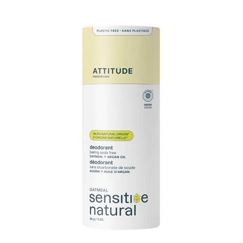 Attitude Sensitive Deodorant Plastic Free Argan Oil