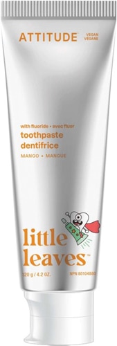 Attitude Toothpaste With Fluoride For Kids Mango