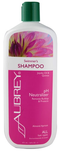 Aubrey Swimmer's pH Neutralizer Shampoo Almond Apricot -- 16 fl oz
