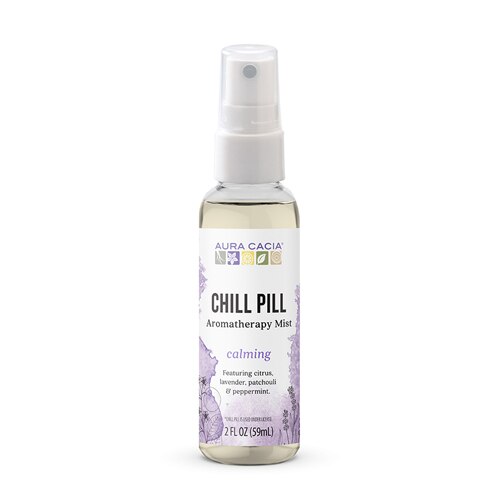 Aura Cacia Chill Pill Aromatherapy Mist Calming -- 2 fl oz