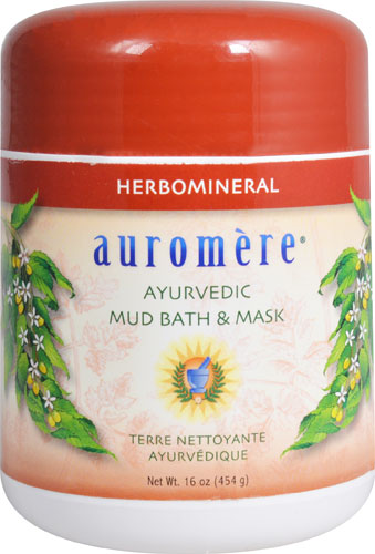 Auromere Herbomineral Ayurvedic Mud Bath & Mask -- 16 oz