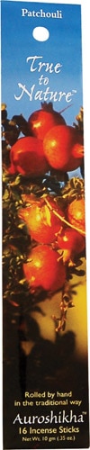 Auroshikha Nature's Made Incense Patchouli -- 16 Sticks