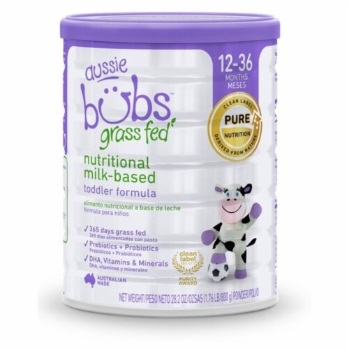 Aussie Bubs Australian Grass Fed Nutritional Milk-Based Toddler Formula