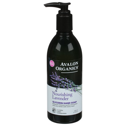 Avalon Organics Glycerin Hand Soap Nourishing Lavender -- 12 fl oz