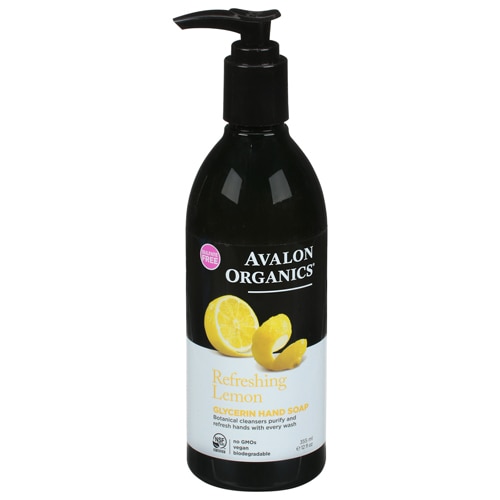 Avalon Organics Glycerin Hand Soap Refreshing Lemon -- 12 fl oz