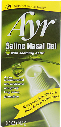 Ayr Saline Nasal Gel with Soothing Aloe -- 0.5 oz