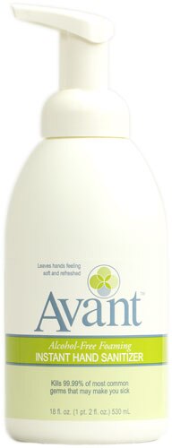 B4 Brands Avant Alcohol-Free Foaming Instant Hand Sanitizer -- 18 fl oz