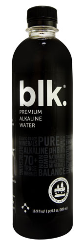 BLK Beverages Premium Alkaline Water -- 16.9 fl oz