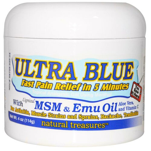 BNG Enterprises Ultra Blue™ Topical Analgesic Gel -- 4 oz