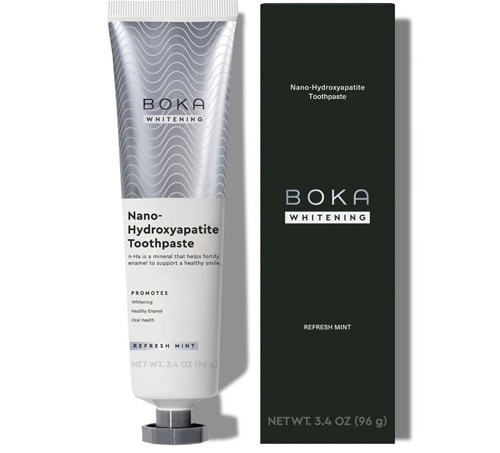 BOKA Nano-Hydroxyapatite Toothpaste Fluoride-Free Whitening Mint
