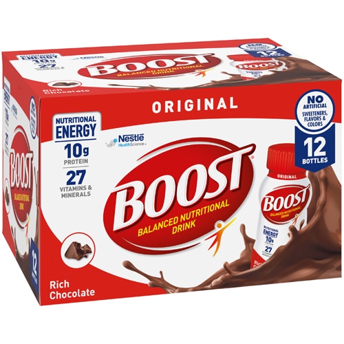 BOOST Glucose Control Nutritional Drink Protein Shakes Rich Chocolate