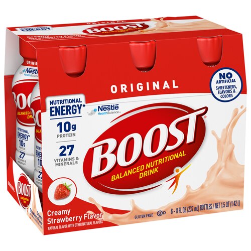 BOOST Nutritional Drink Creamy Strawberry