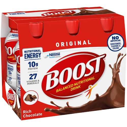 BOOST Nutritional Drink Rich Chocolate -- 6 Pack
