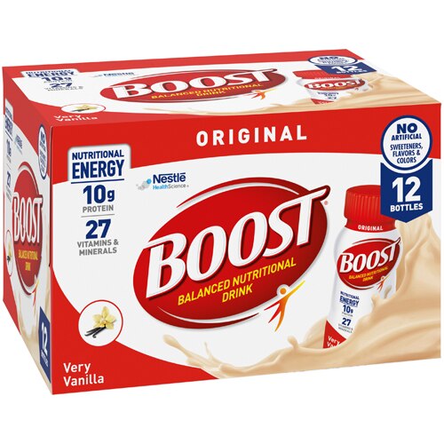 BOOST OriginalNutritional Drink Very Vanilla -- 12 Pack