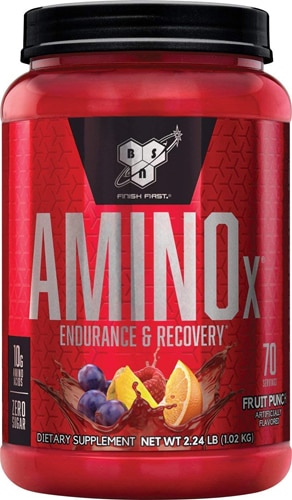 BSN Amino - X Endurance & Recovery Powder Fruit Punch -- 70 Servings