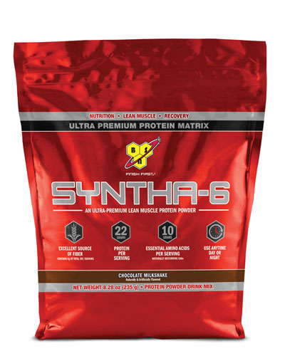 BSN Syntha-6 Lean Muscle Protein Powder Chocolate Milkshake -- 97 Servings