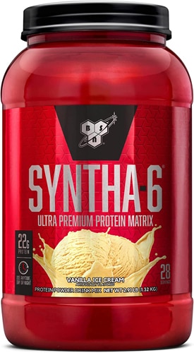 BSN Syntha-6 Lean Muscle Protein Powder Vanilla Ice Cream