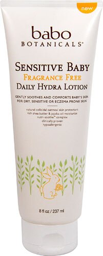 Babo Botanicals Sensitive Baby Daily Hydra Lotion Fragrance Free