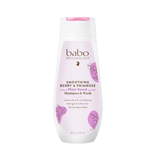 Babo Botanicals Smoothing Shampoo & Wash Berry & Primrose