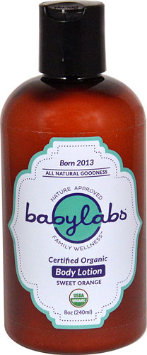 BabyLabs Body Lotion Organic Sweet Orange -- 8 fl oz