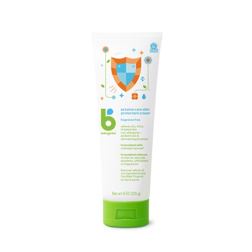 Babyganics Eczema Care Skin Protectant Cream Fragrance Free -- 8 oz