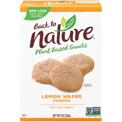 Back To Nature Cookies California Lemon
