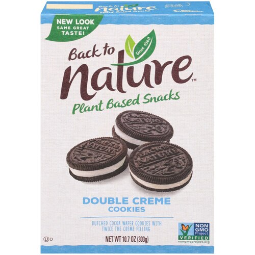 Back To Nature Double Creme Cookies -- 10.7 oz