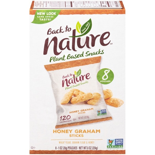 Back To Nature Honey Graham Sticks 8 Pouches Vitacost Back To Nature Honey Graham Sticks 8 Pouches Vitacost